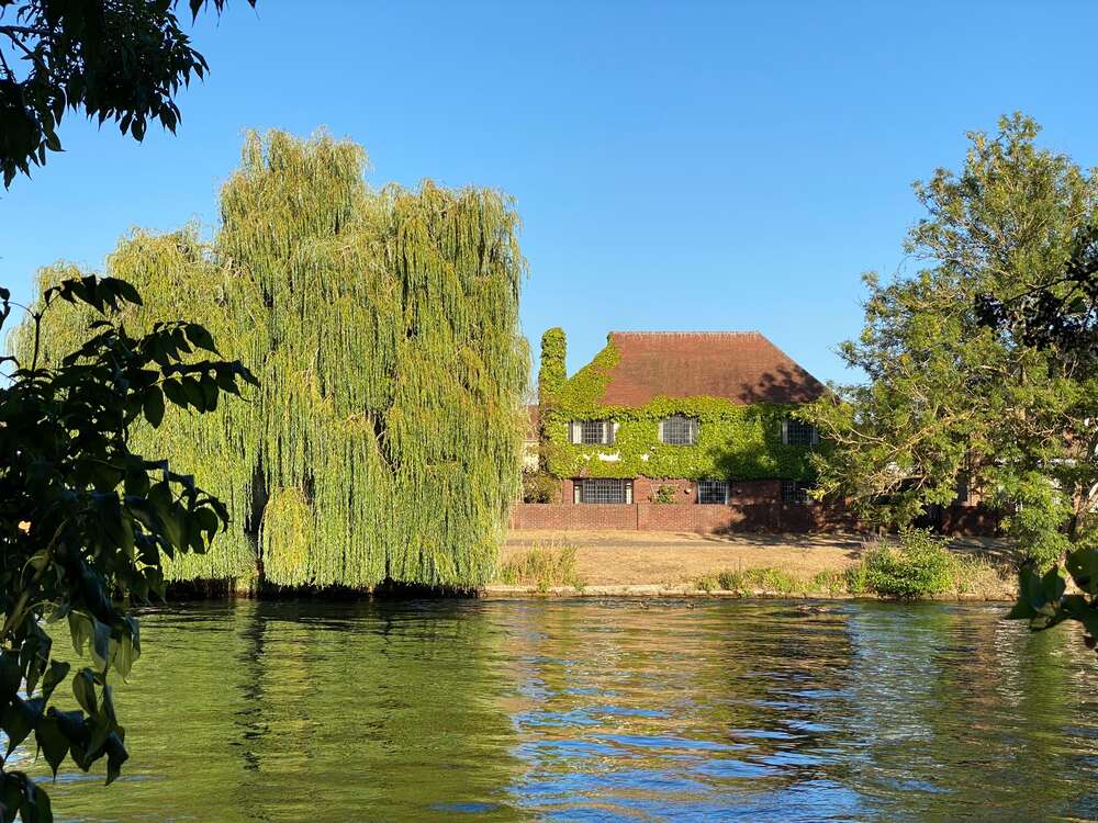 House over the River Thames.