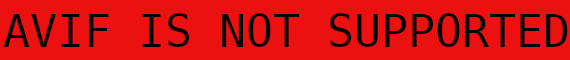 Test whether AVIF image format is supported.